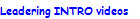 Leadering INTRO videos